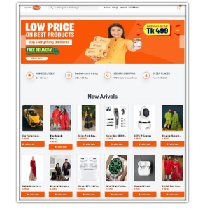 Ajker Deal E-commerce website design