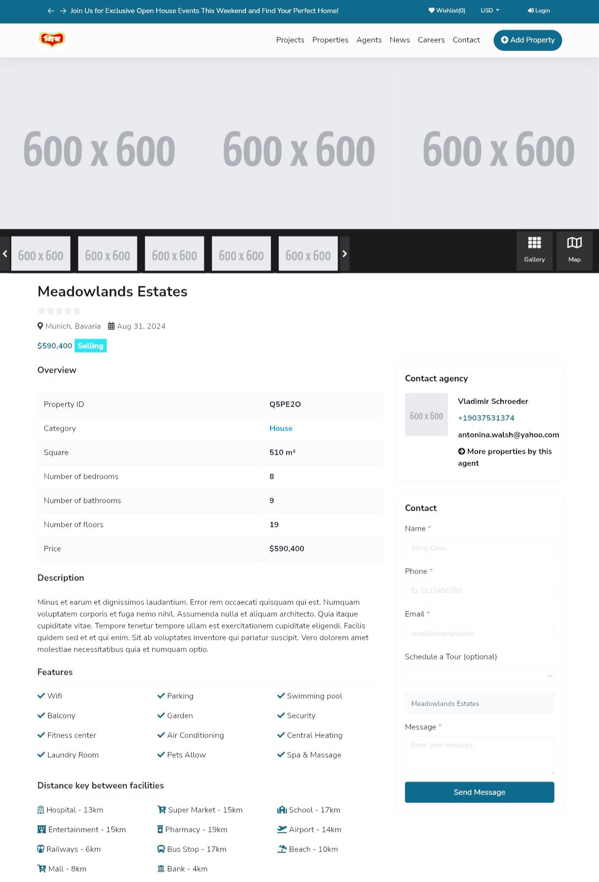 Real estate website 01 - Image 2
