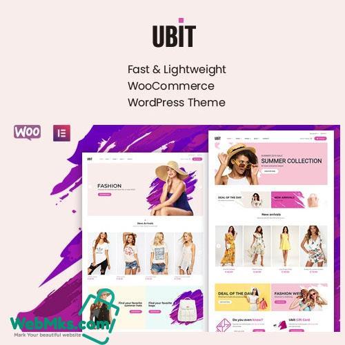 Ubit – Fashion Store WooCommerce Theme