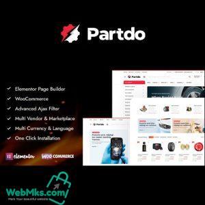 Partdo – Auto Parts and Tools Shop WooCommerce Theme